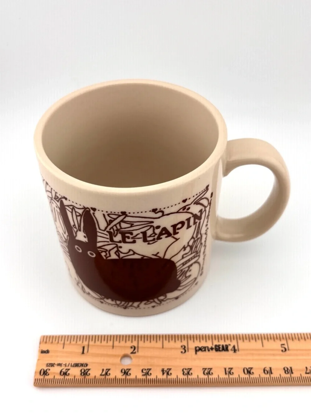 Vintage Taylor & Ng “Le Lapin” Ceramic Mug